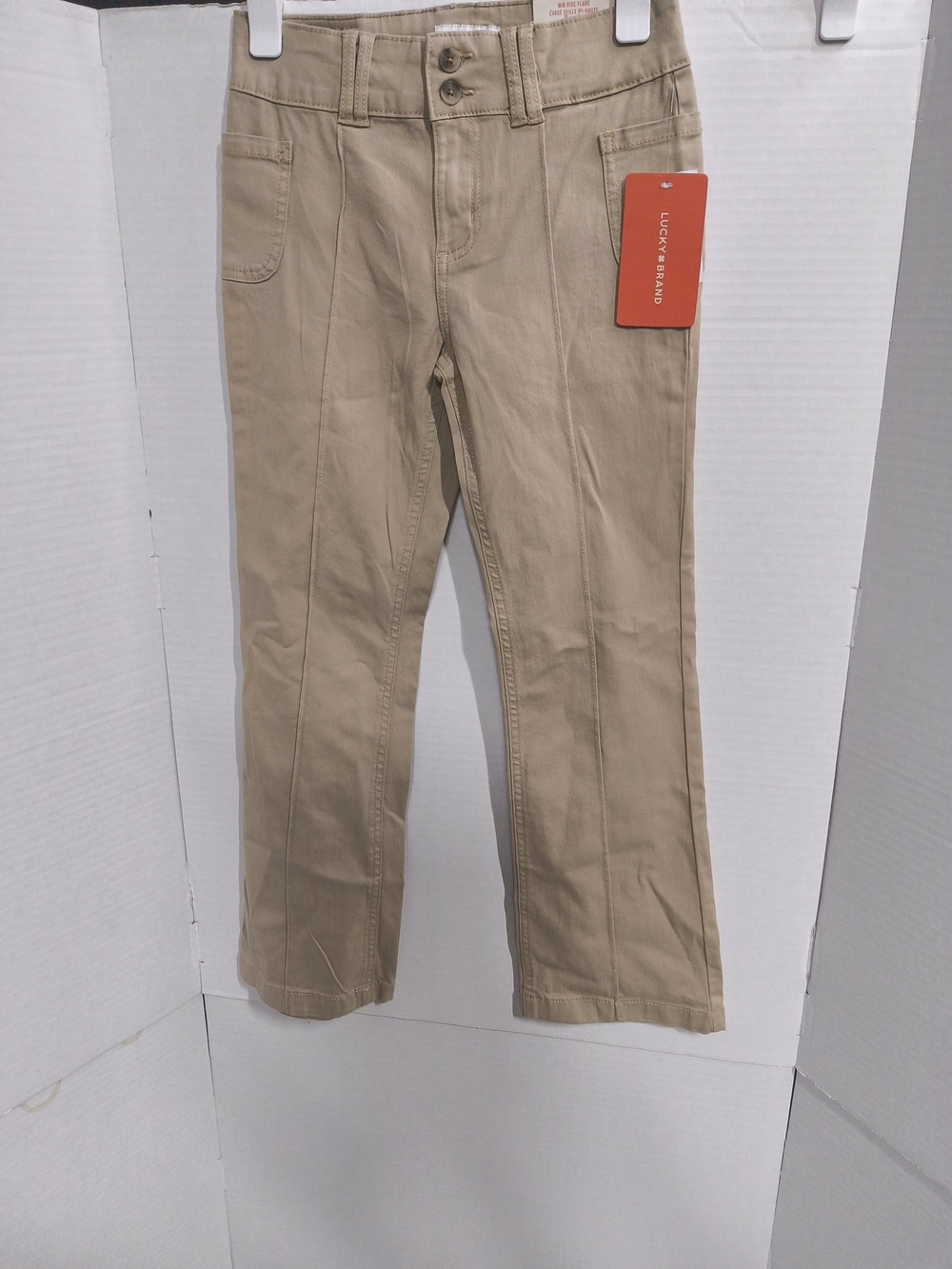 NWT Girls Size 12 Lucky Brand Mid Rise Flare Pants